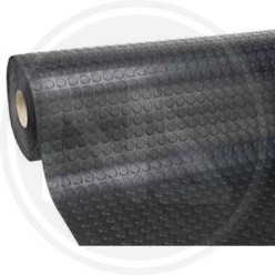 COPRIPAVIMENTO PVC nero BULLONATO