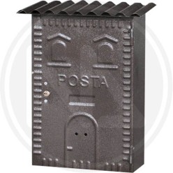 CASSETTA POSTALE IN FERRO BATTUTO per esternO "702"