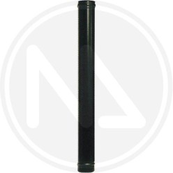 TUBO PER STUFA PELLET ACCIAIO INOX NERO