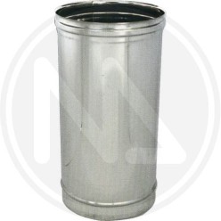 TUBO PER STUFA A PELLET ACCIAIO INOX