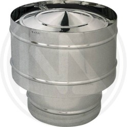 stainless steel windproof chimney for pipe pellet stove