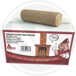 TRONCHETTO IN LEGNO 100% FAGGIO DI ROVERE PER STUFE