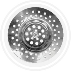 CHROME STAINLESS STEEL SINK FILTER