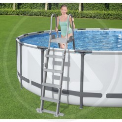 big ladder for pool 132 cm.