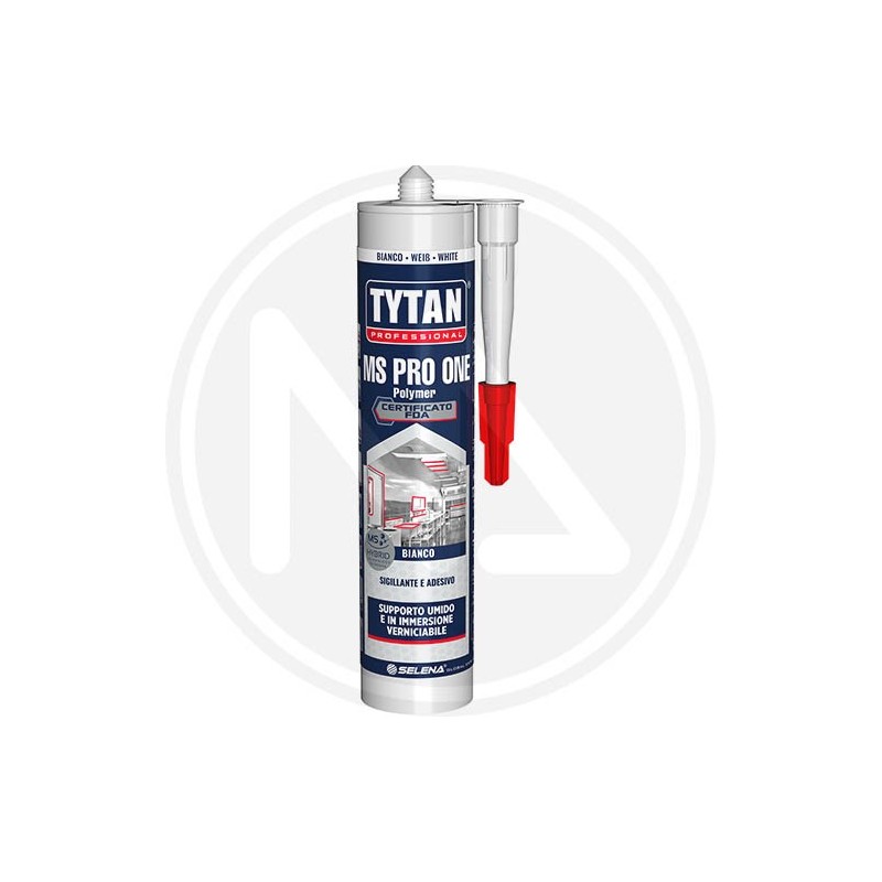 silicone sigillante polimero "MS PRO ONE" BIANCO TYTAN