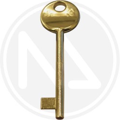 KEY FOR BRASS PLATED PATENT LOCKS SILCA