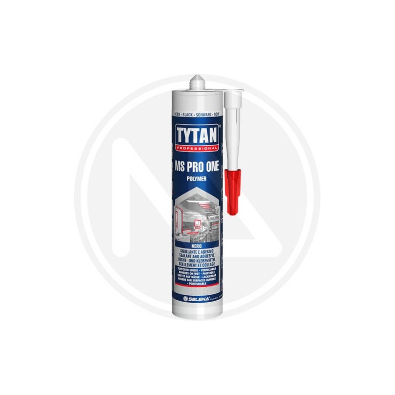 silicone sigillante polimero "MS PRO ONE" NERO TYTAN