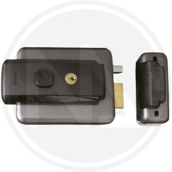 SERRATURA ELETTRICA 12V DA APPLICARE 52N515"  CON TETTUCCIO ISEO