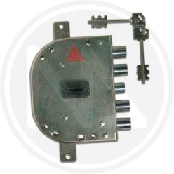 SERRATURA da infilare a doppia mappa "2255/28" cr