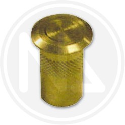 POZZETTO PER ASTA con molla in ottone