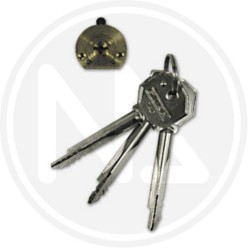 rim version pin cylinder "70" fiam