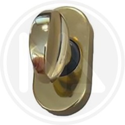 LIMITATORE DI APERTURA con ROSETTA OVALE oro