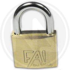 brass padlock with arch "fai " viro KA