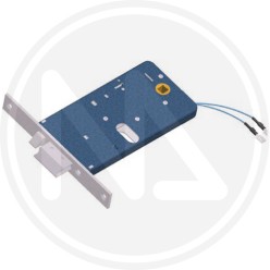 SERRATURA ELETTRICA PER FASCE scrocco+mandata OMEC