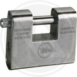 CEMENTED STEEL padlock for shutters "164" YALE