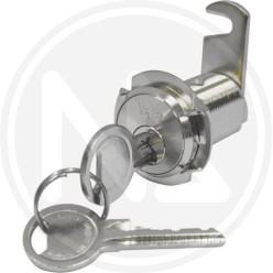 chrome cylinder shaped lock "895" YALE