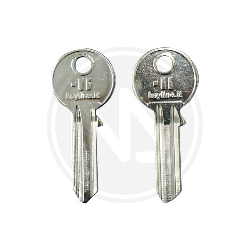CHIAVE GREZZA UNIVERSALE IN OTTONE KEYLINE