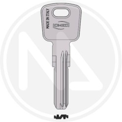 LARGE FLAT KEY "2020/06" FOR 2120 OMEC CYLINDERS
