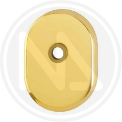 NOZZLE WITH PIN HOLE IN POLISHED BRASS