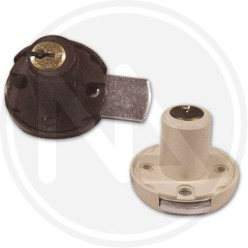 cylinder shaped lock for drawers "3-s"