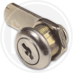 nickel plate cylinder shaped lock