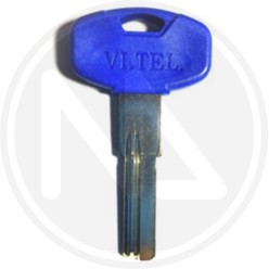 KEY BLANK FOR EUROPEAN PROFILE CYLINDERS