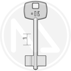 CHIAVE GREZZA DOPPIA MAPPA KEYLINE