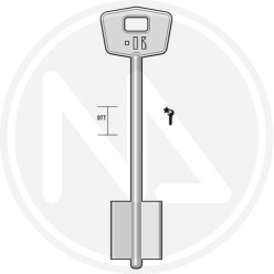 CHIAVE GREZZA DOPPIA MAPPA KEYLINE