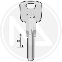 RAW PUNCHED KEY KEYLINE