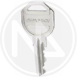 YALE "GEMMA" SHAPED CYLINDER KEY