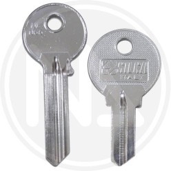 raw cylinder locks key silca ref. L