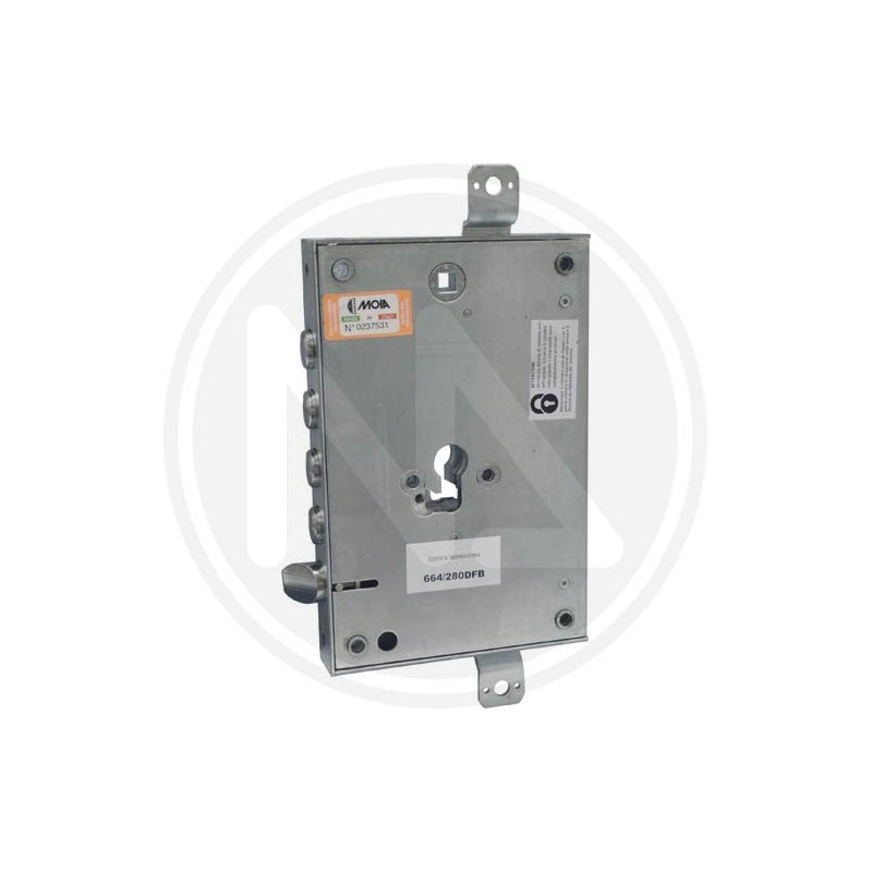 MORTICE VERSION FOR ARMOR DOOR "664 280DFB" MOIA