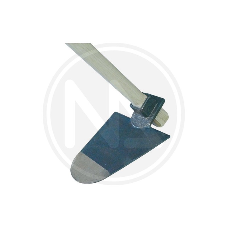 SMALL hoe round with wooden handle "puglia" SMALL hoe round with wooden handle "puglia"