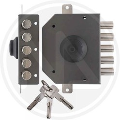 SERRATURA DA APPLICARE TRIPLICE "TECO T1450"