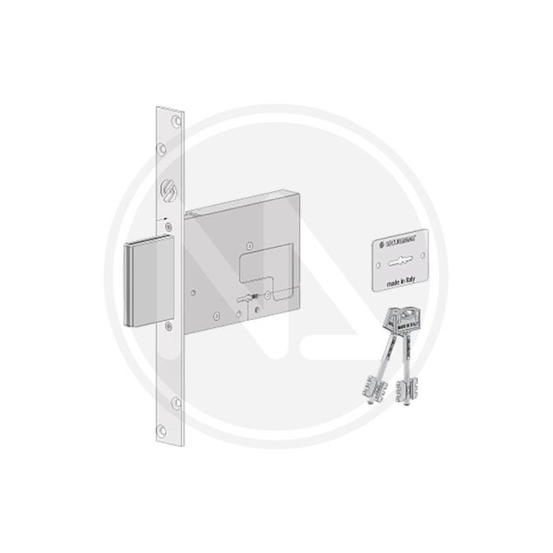 SERRATURA DA INFILARE "2031" SECUREMME