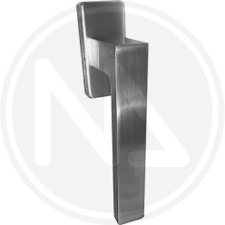 DK FRAMES HANDLE IN SATIN CHROME ALUMINIUM "CAPRI"