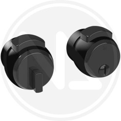 PRESS/OPEN KNOB with "nova 12" key BLACK MERONI