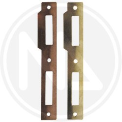 striking plate for patent locks with square border BONAITI