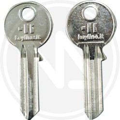 UNIVERSAL STEEL KEY BLANK KEYLINE