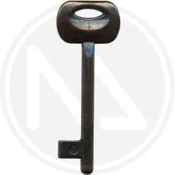 number key for brONZE plated patent lock