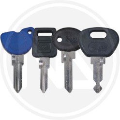 raw car and motor key silca ref. H*