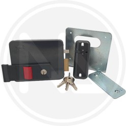 ELECTRIC LOCK TO BE APPLIED ANTHRACITE "FF 2446" FACCHINETTI