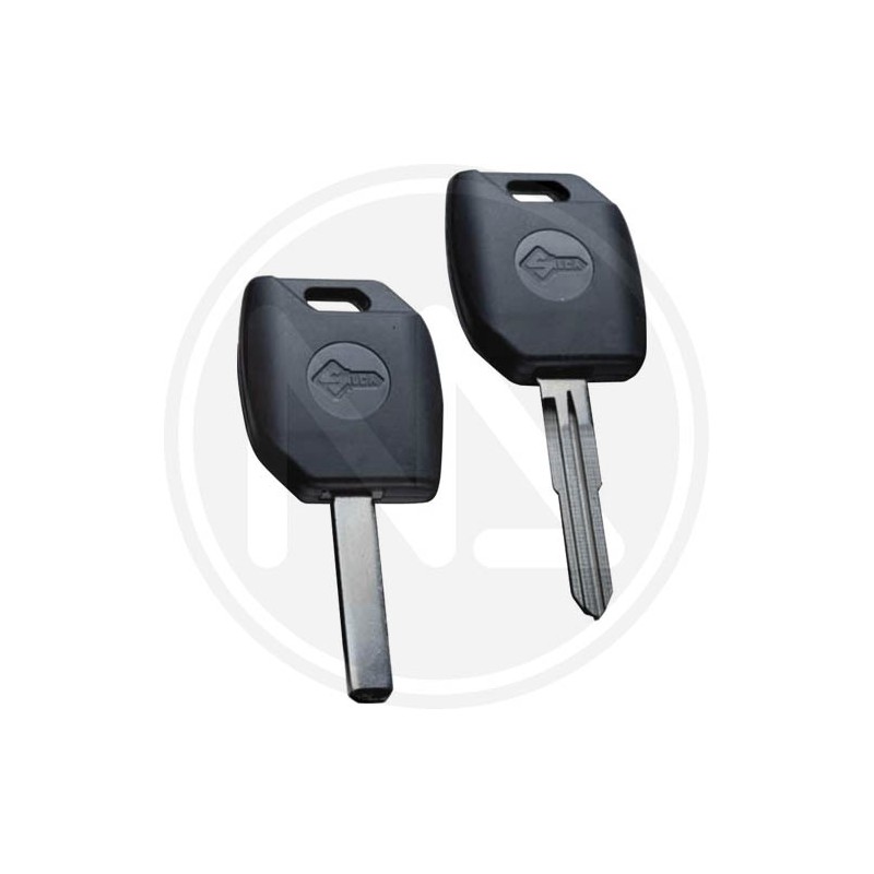 chiave TRANSPONDER SENZA CHIP "te" silca REF. C-G