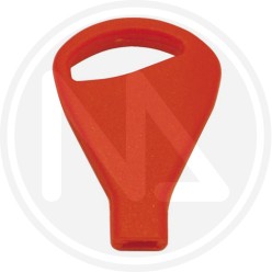 keyring for block shaft key "testa pvc"