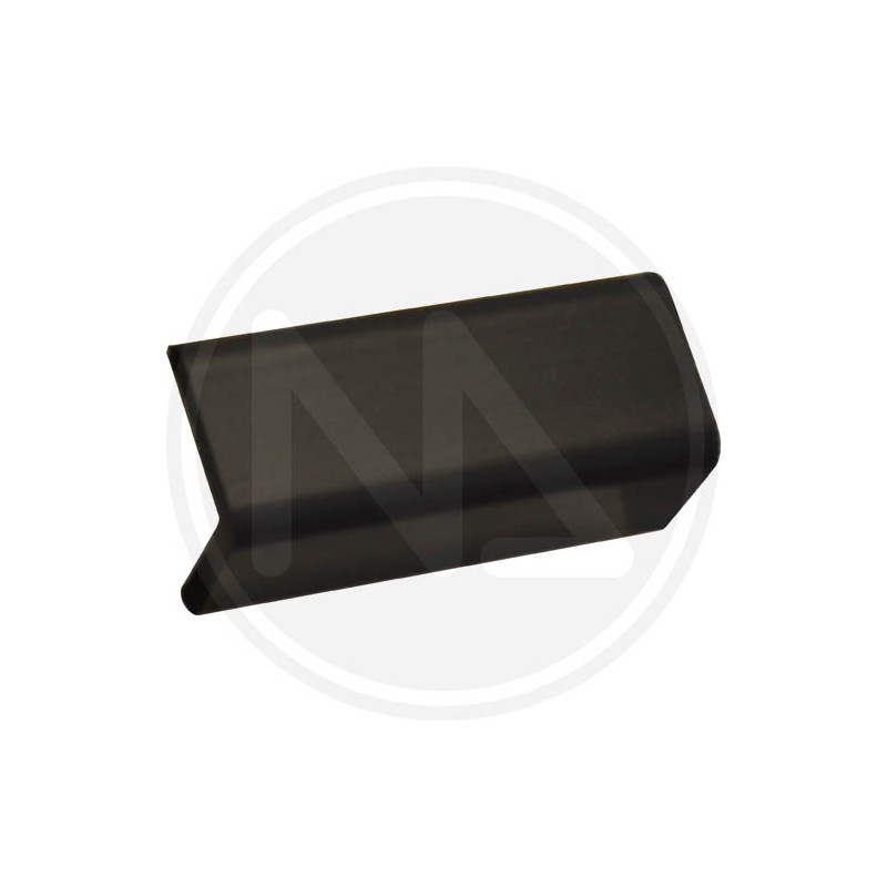 PARASPIGOLO in PVC espanso NERO 3 mt.