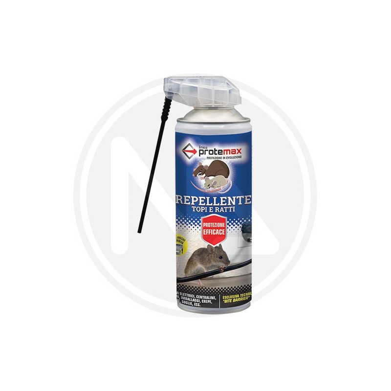 REPELLENTE PER TOPI e RATTI ANTIMORSO PROTEMAX