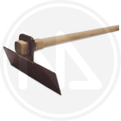 MUD SCRAPER DROP FORGED STEEL WOODEN HANDLE