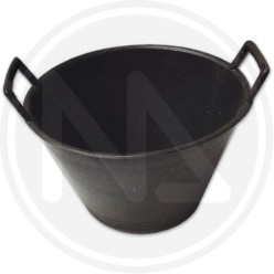 SECCHIO PER MURATORE in pvc 2 manici