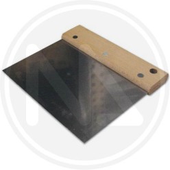 SPATOLA PER PARETI manico piatto in legno "515" pavan