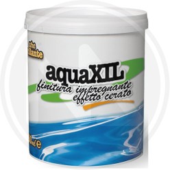 IMPREGNANTE AD ACQUA EFFETTO CERATO PER LEGNO "AQUAXIL 750 ML." LAIV